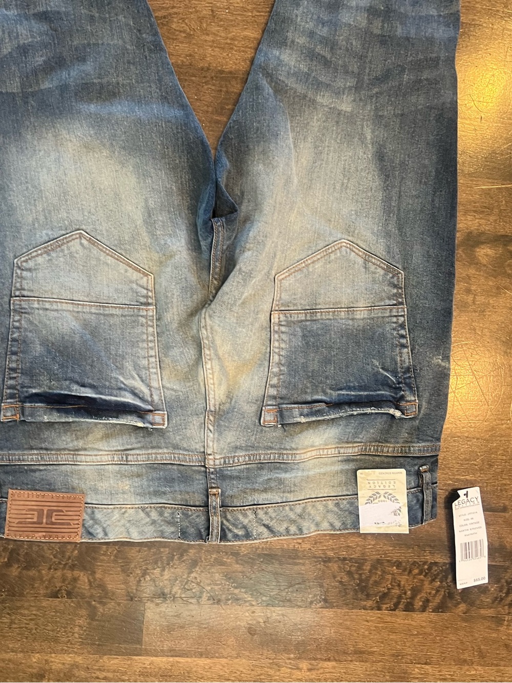 Jordan Craig Legacy Edition Martin Stacked Jeans Size 36 - Picture 3 of 8